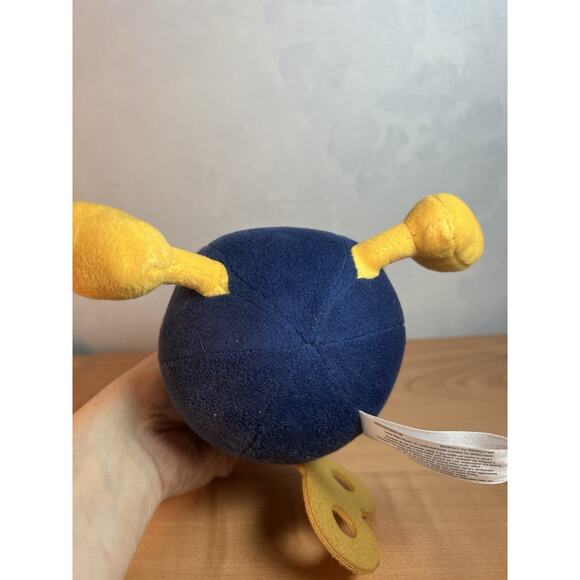 Super Mario All Star Bomb Plush Bob Omb Little Buddy Blue Nintendo Plush 2017 - Picture 5 of 8